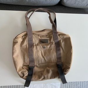 Stella McCartney for Adidas tote bag with yoga mat holder